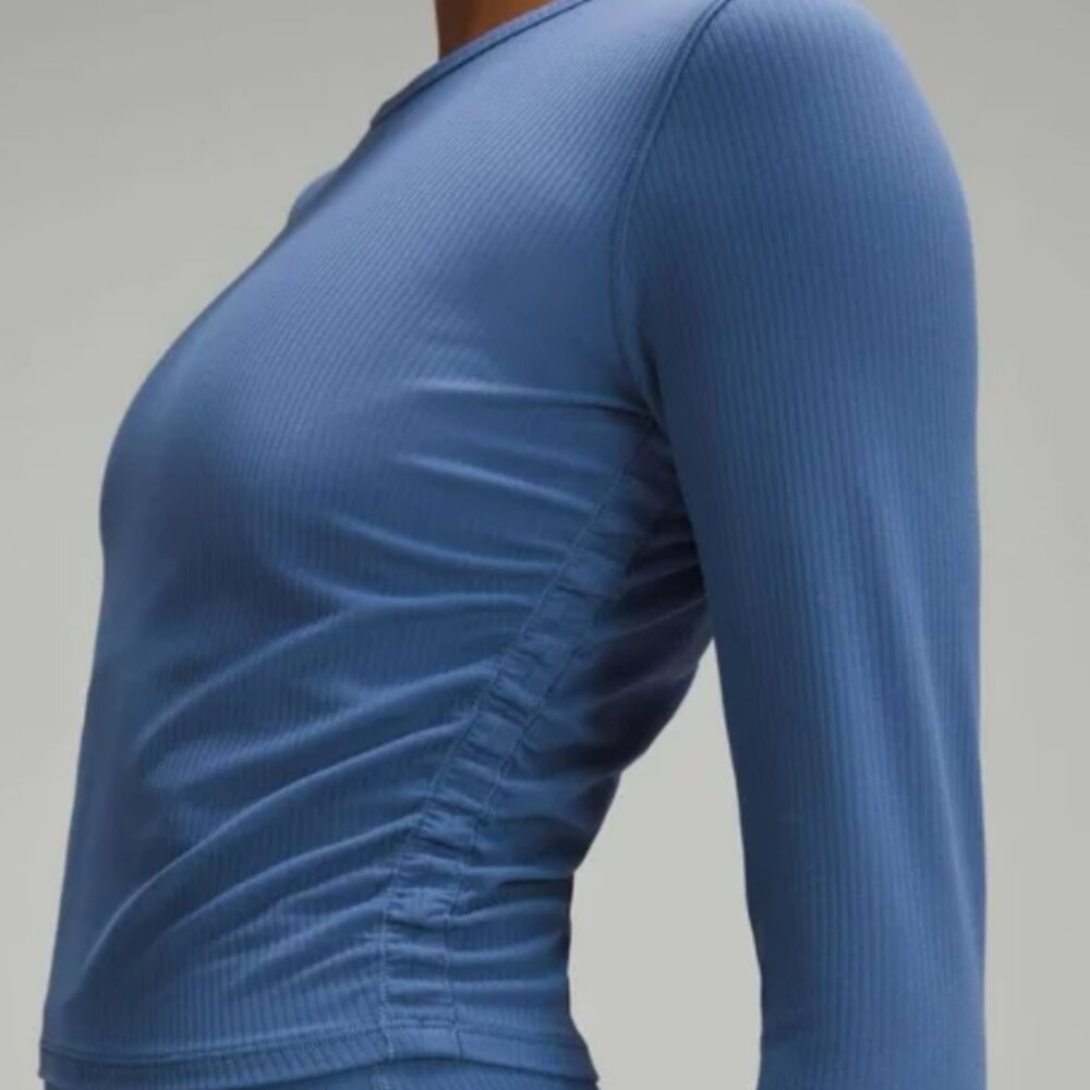 Lululemon All It Takes Ribbed Nulu Long Sleeve Shirt